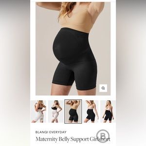 Blanqi maternity belly support girl shorts